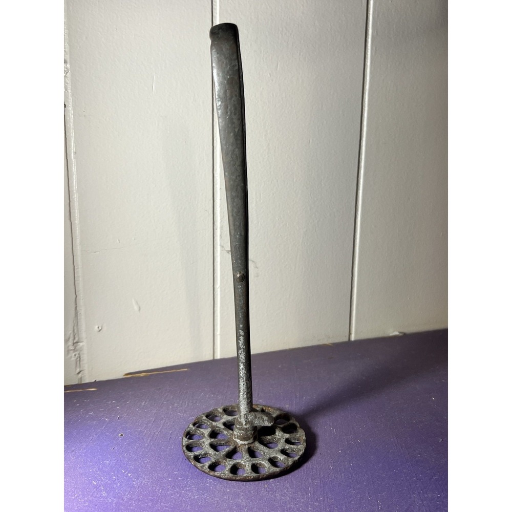 Vintage Metal Potato Mashing Tool